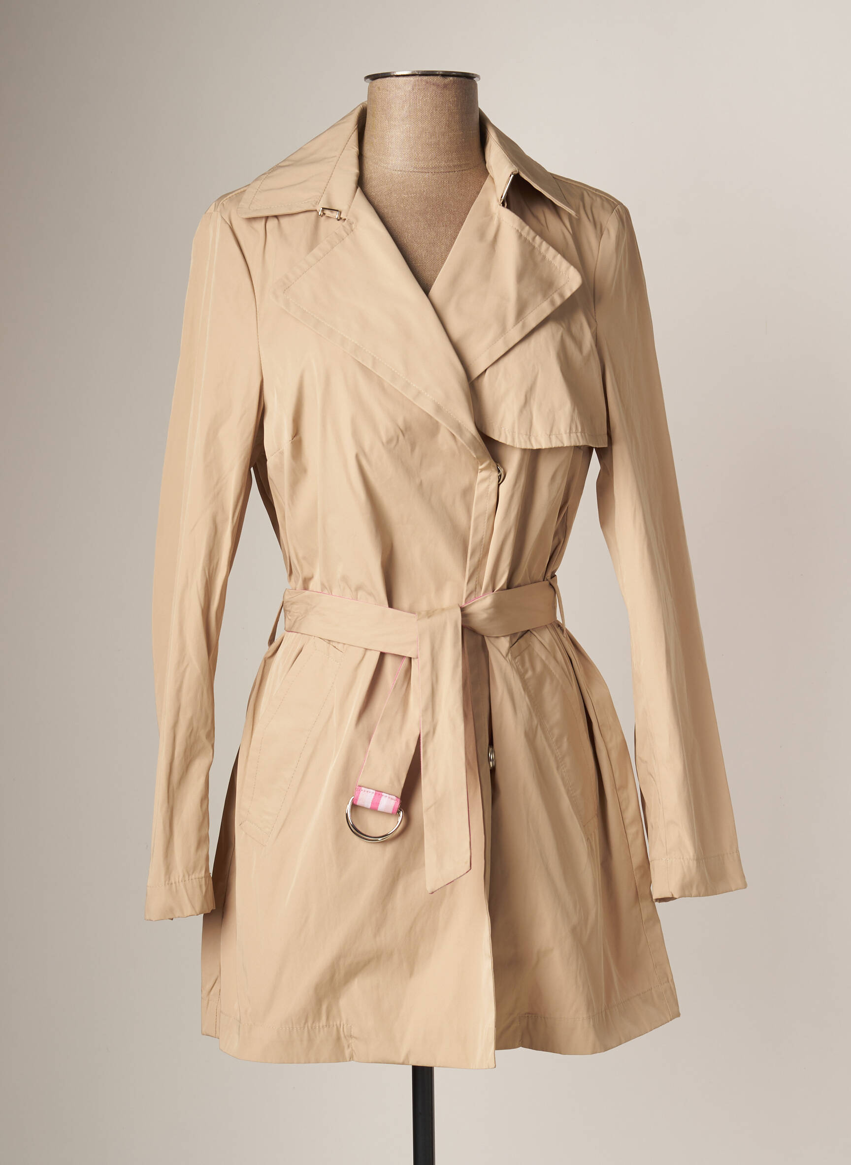 Maria Bellentani Trenchs Femme couleur beige