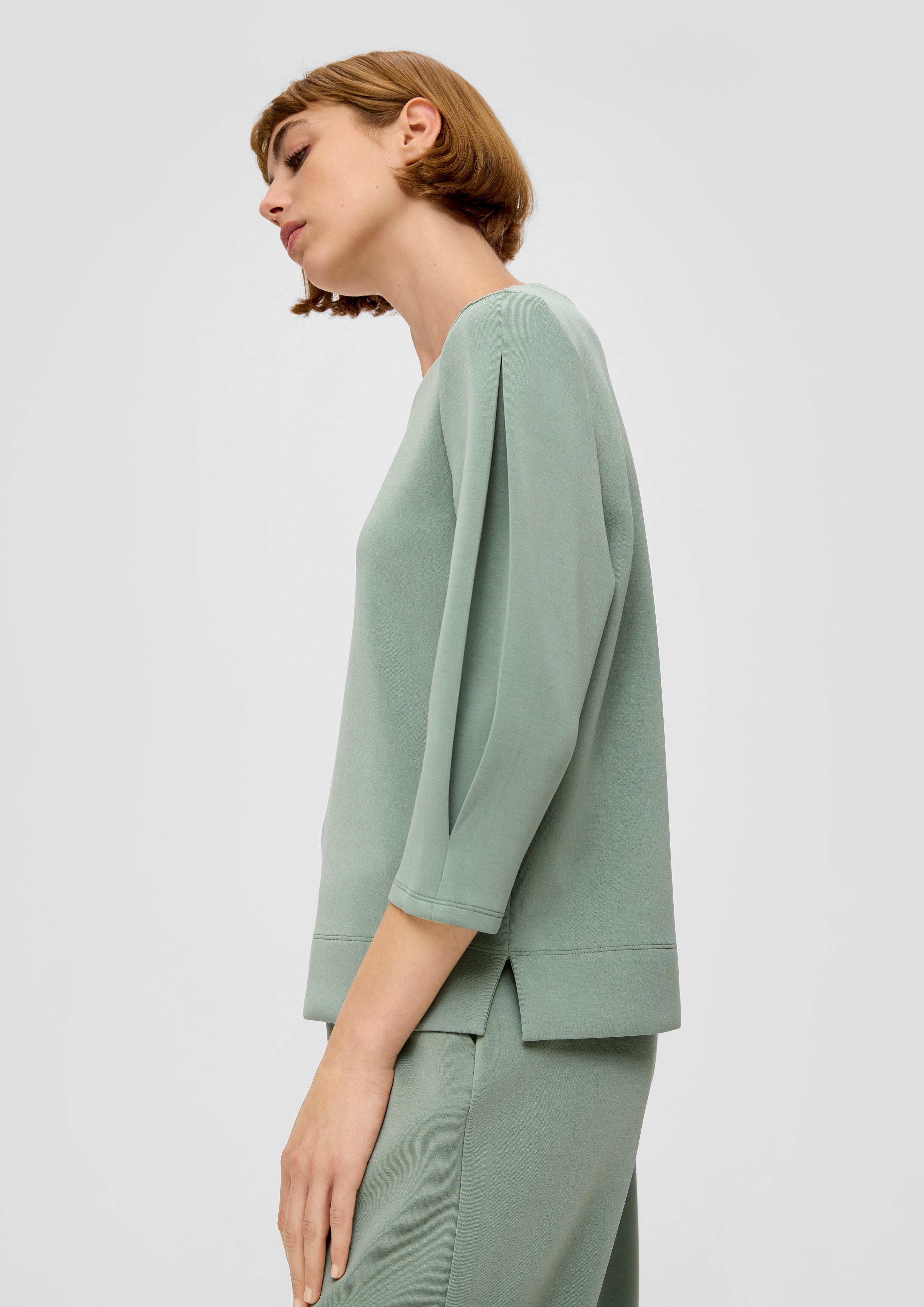 Scuba-Sweatshirt mit Falte  2136551-7210