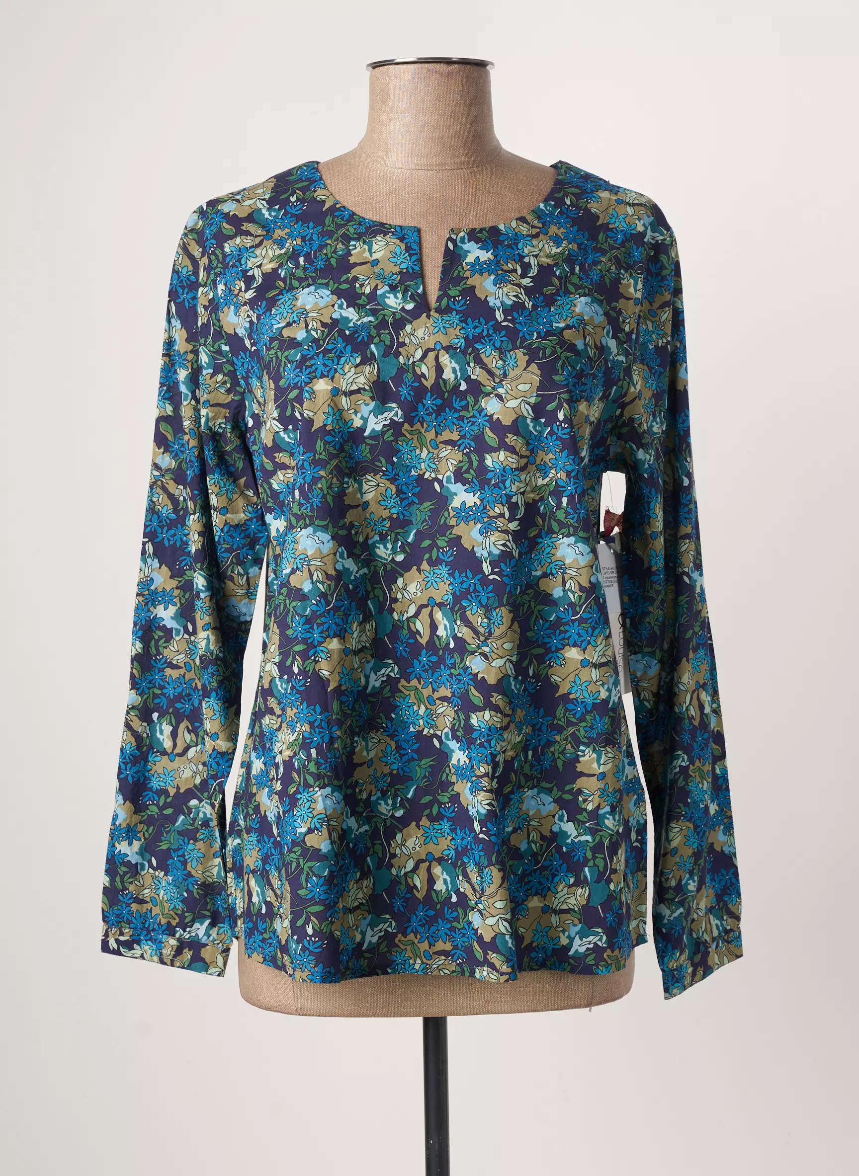 Agathe   Louise Blouses Femme couleur bleu