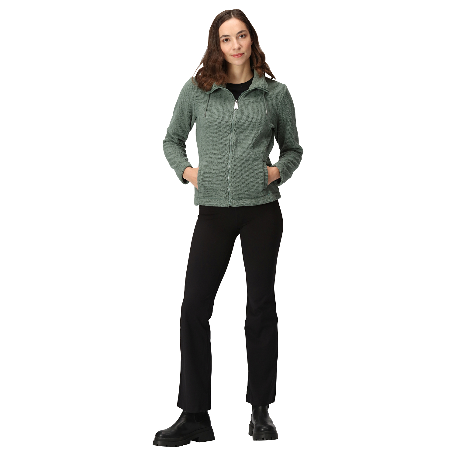Regatta Damen Fleecejacke Kizmitt (dunkelgrün)