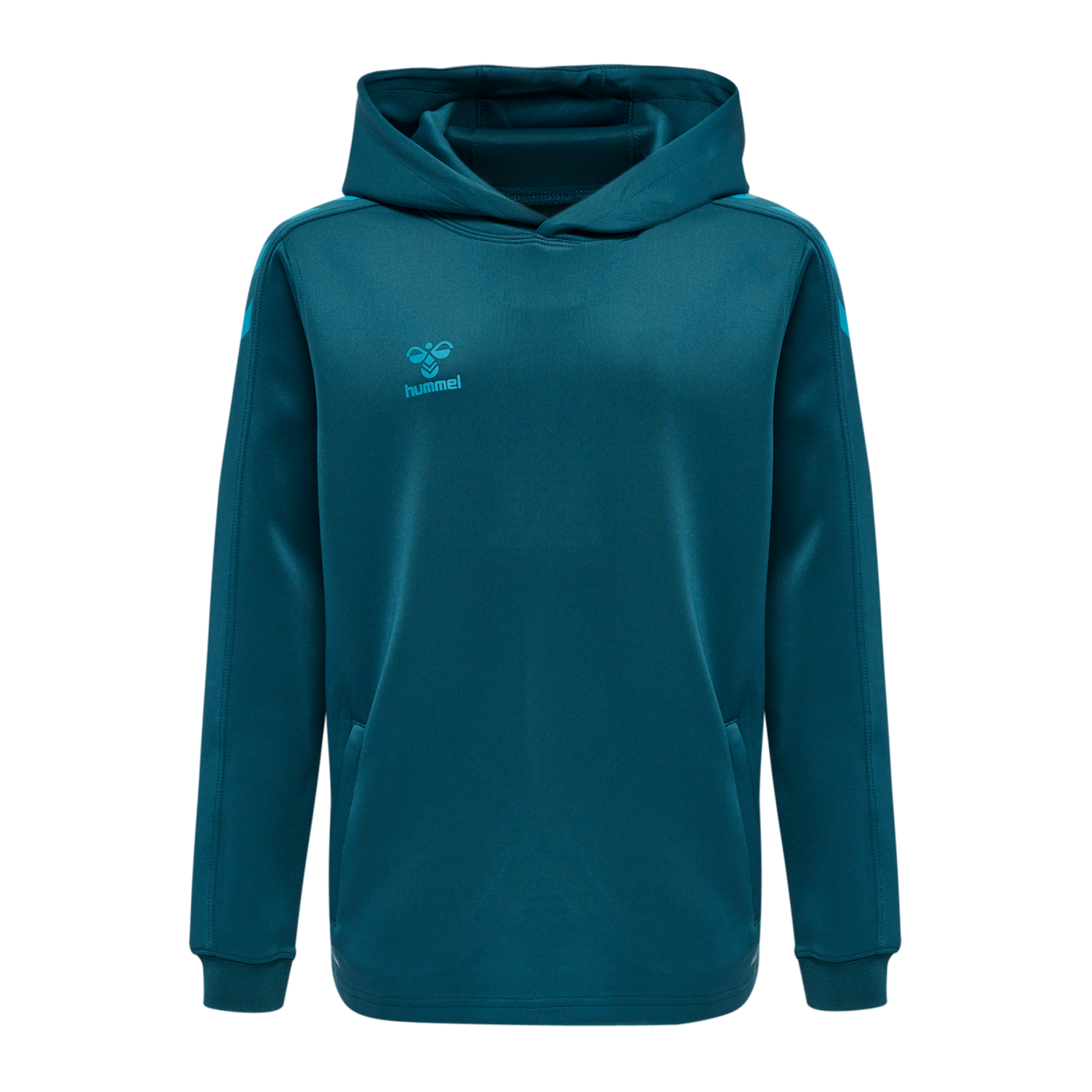 Hummel hmlCORE XK Sweat Hoody Kids Blau F7058