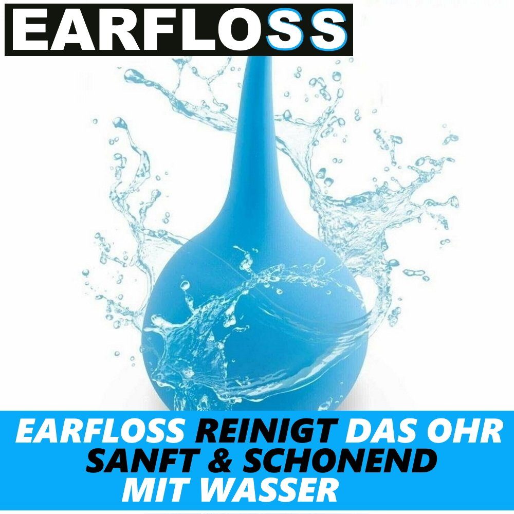 MAVURA Ohrenreiniger EARFLOSS Premium Ohrenreiniger Ohrendusche Ohrenspritze, Ohrenspülung Ohrenschmalzentferner