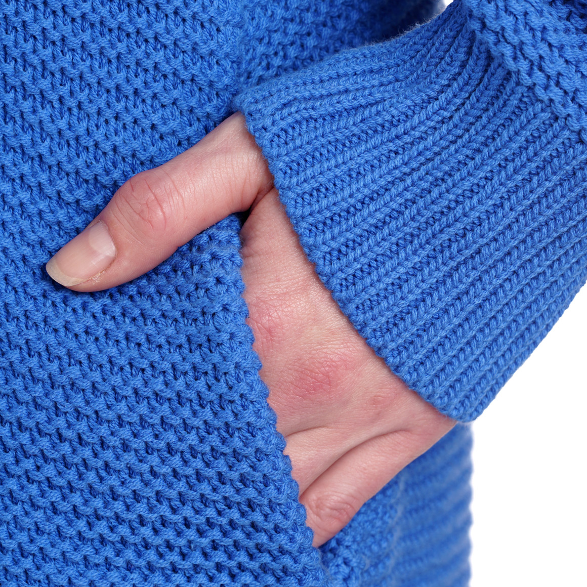 Damen Strickjacke mit Kapuze