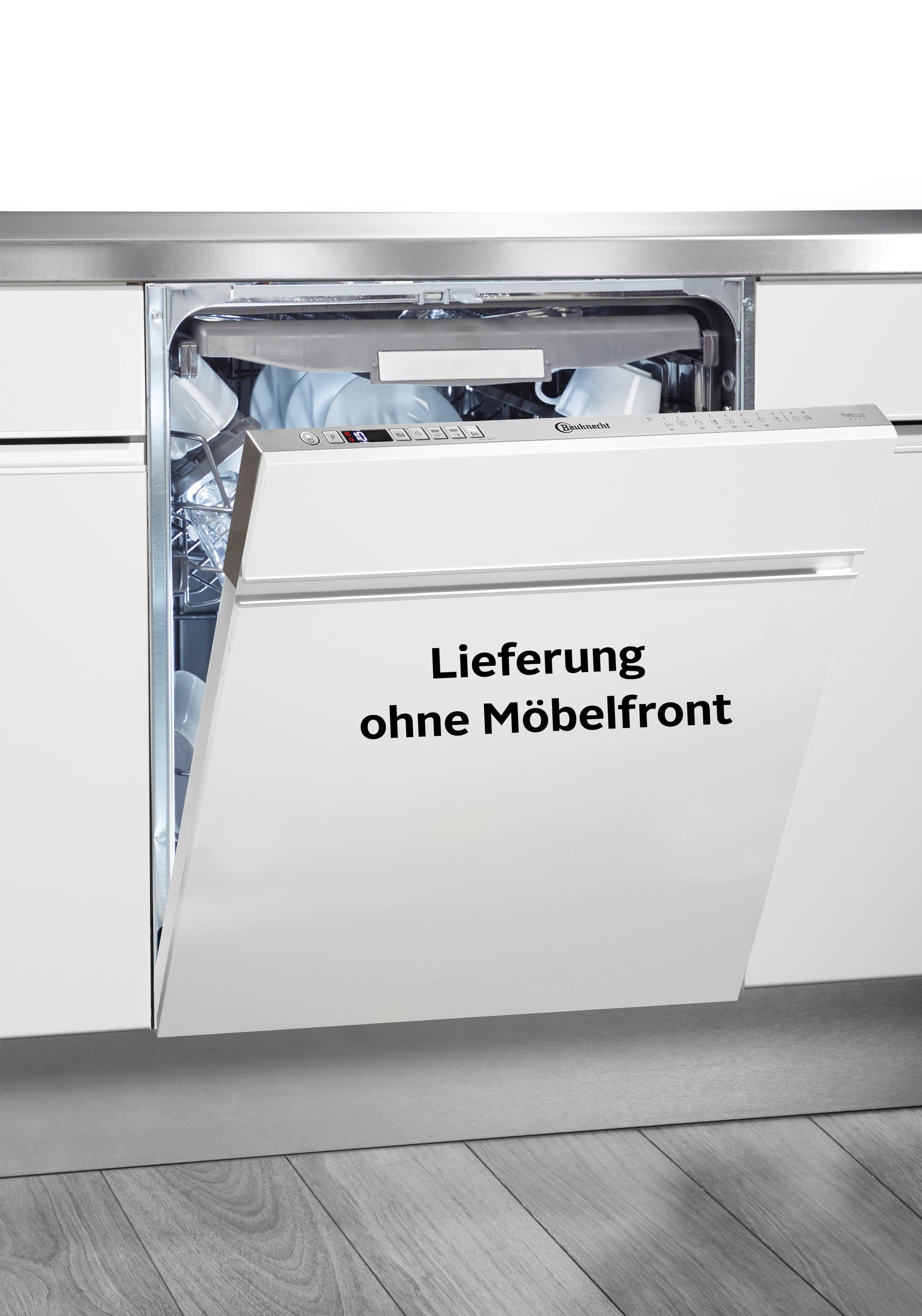 BAUKNECHT vollintegrierbarer Geschirrspüler, OBIO POWERCLEAN 6330, 14 Maßgedecke