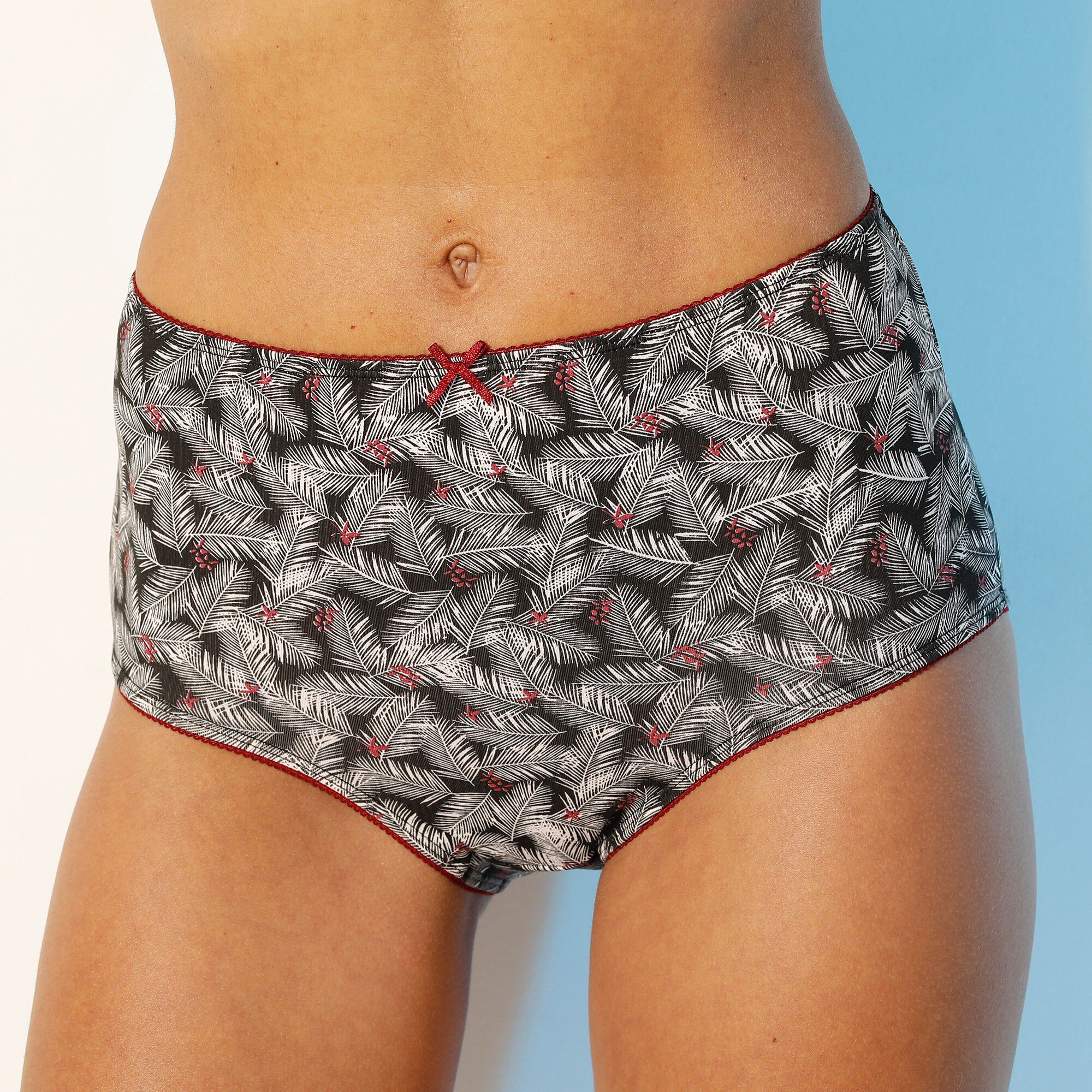Culotte maxi coton imprimée 