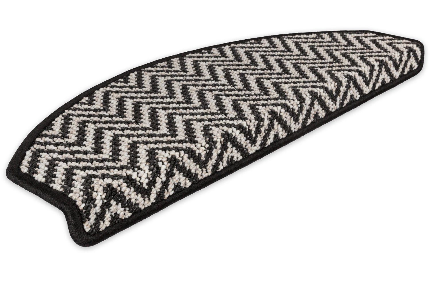 Stufenmatte Stufenmatten Amsterdam, Metzker®, halbrund, Höhe: 6 mm, 15 Stück im Set - Anthrazit