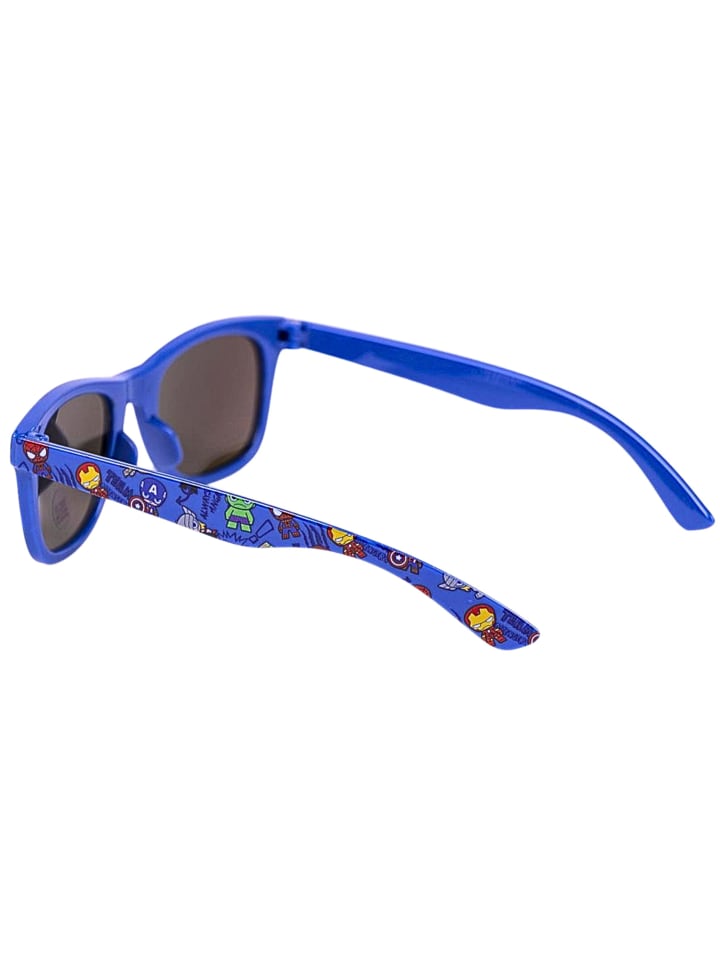 Avengers Sonnenbrille mit  Spiegeleffekt  Avengers in Blau günstig kaufen onesize