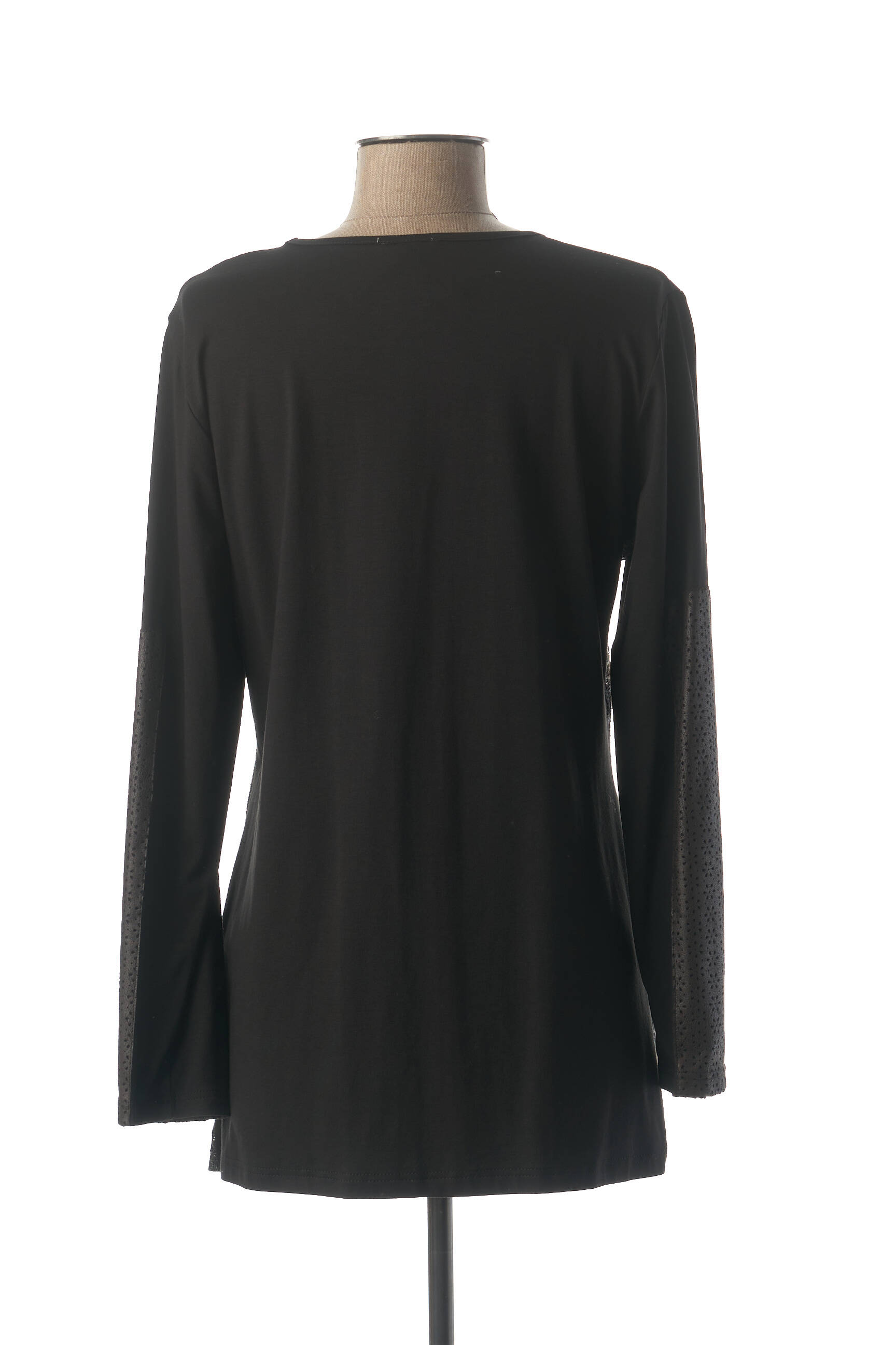 Guy Dubouis Tuniquemanchelongue Femme couleur noir
