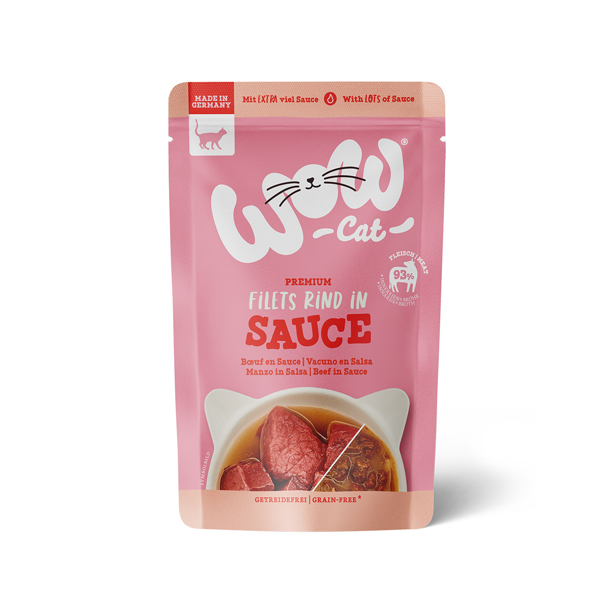 WOW CAT Rind in Sauce günstig kaufen bei ZooRoyal