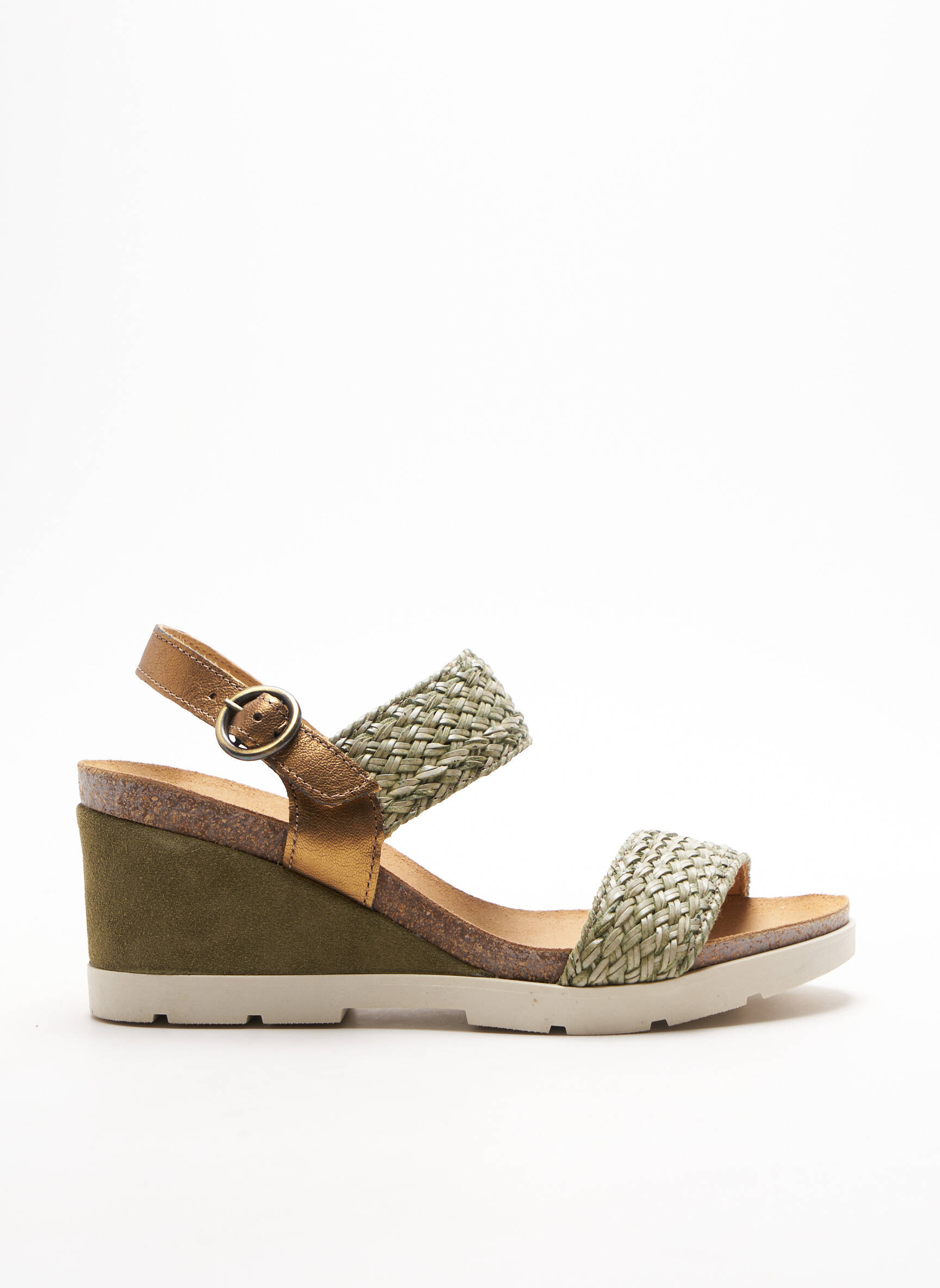 Mkd Sandales Nu Pieds Femme couleur vert