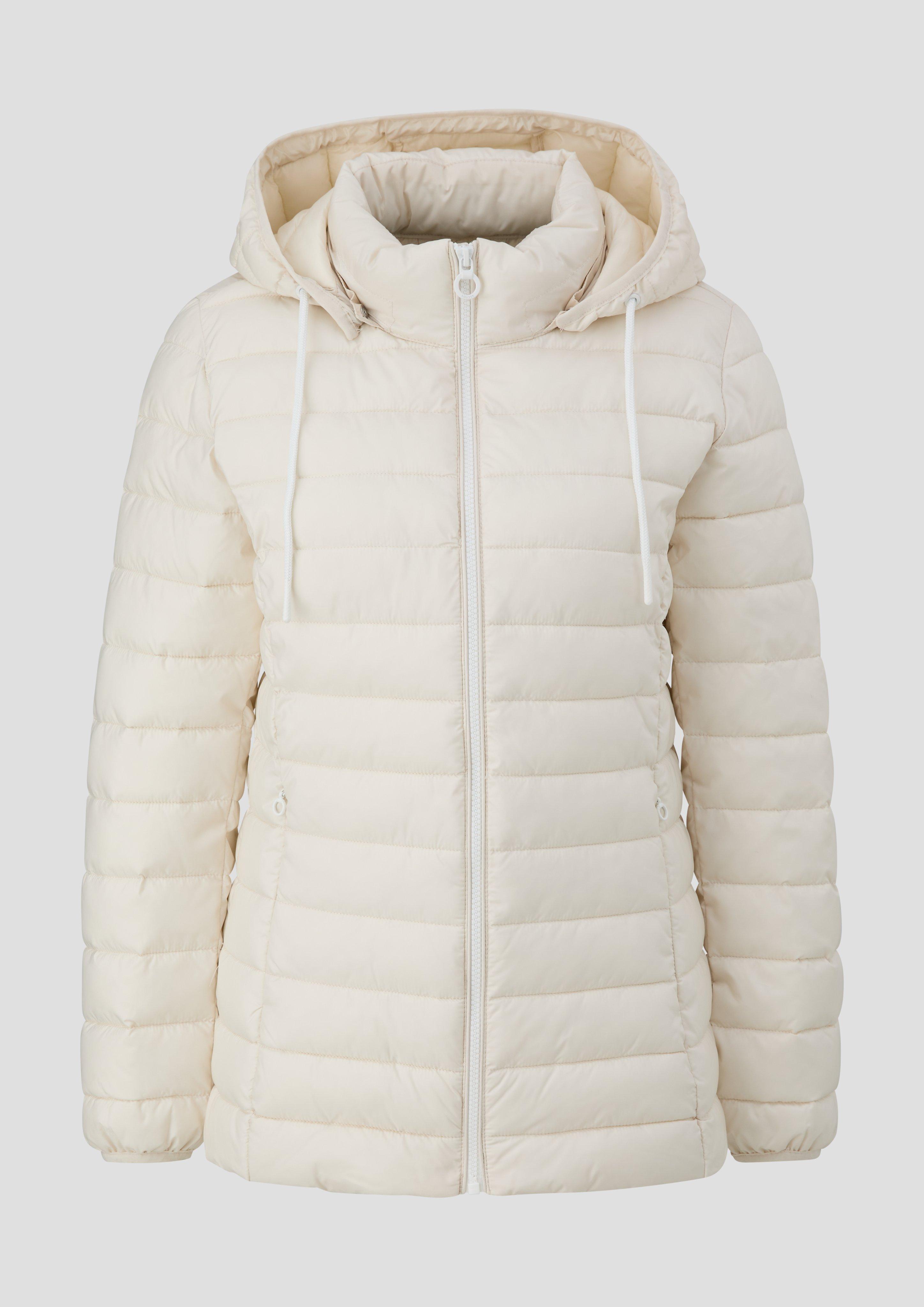 Leichte Steppjacke mit abnehmbarer Kapuze  2141878-0330