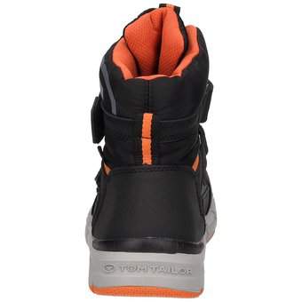 Tom Tailor Klett Boots in schwarz