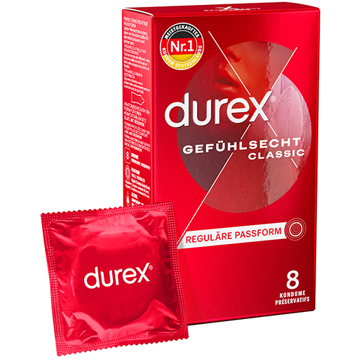 DUREX Gefühlsecht Kondome  8 St  Kondome