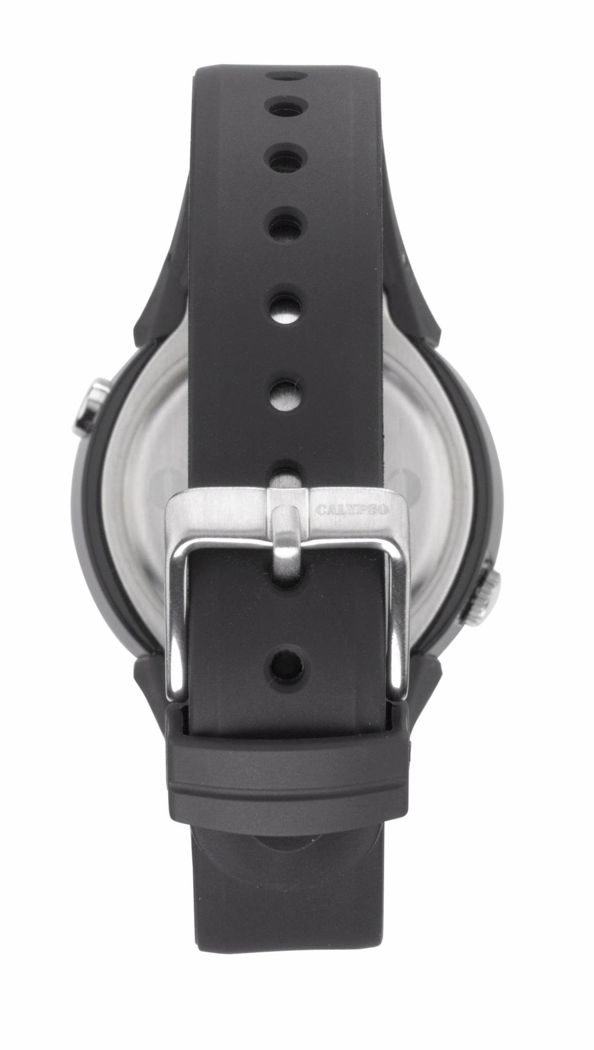 CALYPSO WATCHES Quarzuhr K5576/6, 3 Zeiger davon 2 Leuchtzeiger, mit Herzmotiv