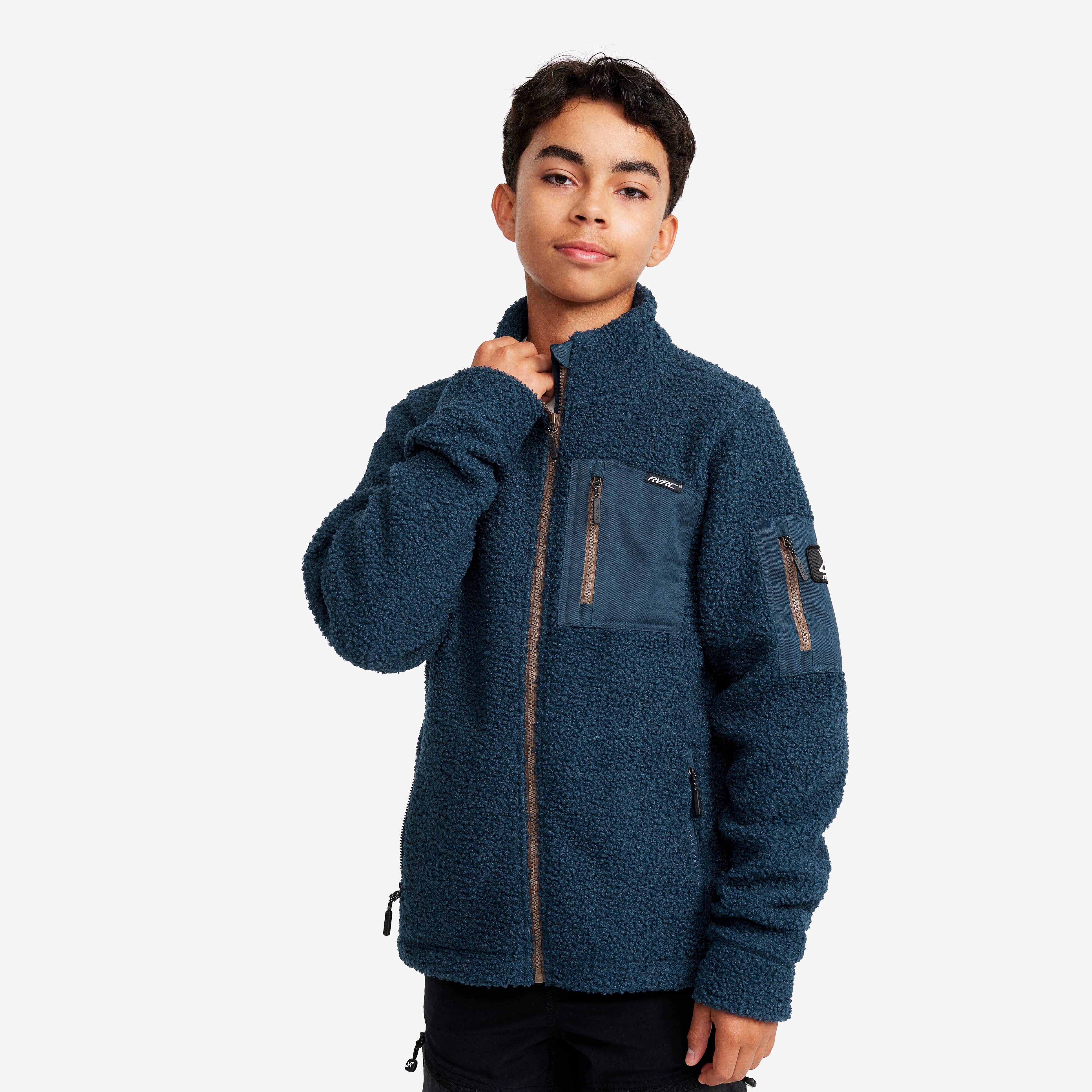 Bigfoot Pile Fleece Teens Moonlit Ocean