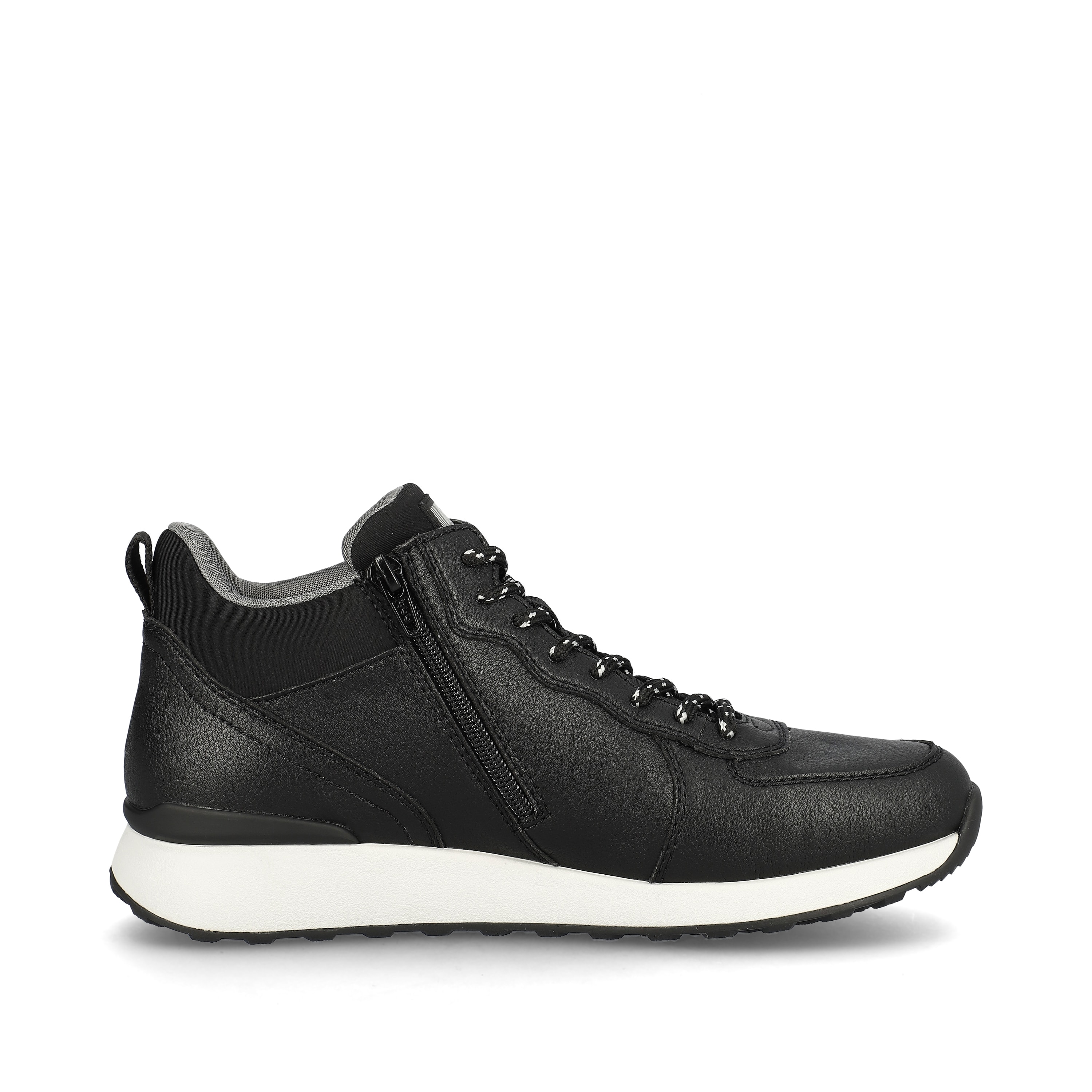 Rieker Herren Sneaker High night black