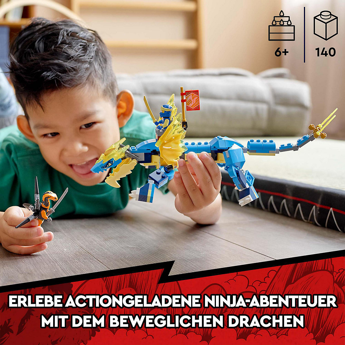 LEGO® Ninjago 71760 Jays Donnerdrache EVO