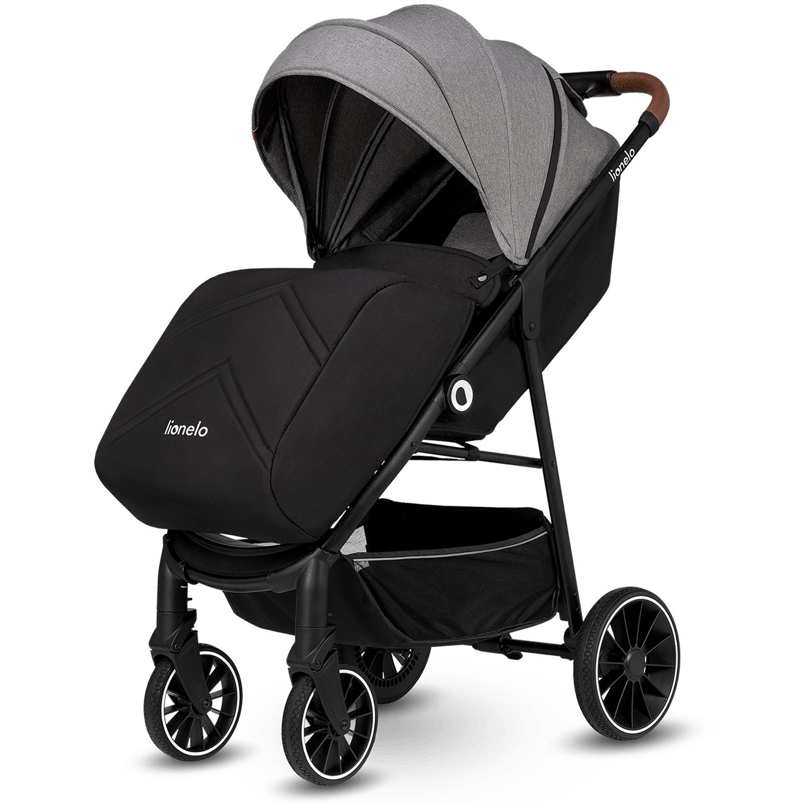 lionelo Kinder-Buggy ALEXIA, Moskitonetz Tasche Kinderwagenbezug UPV 50+ SET