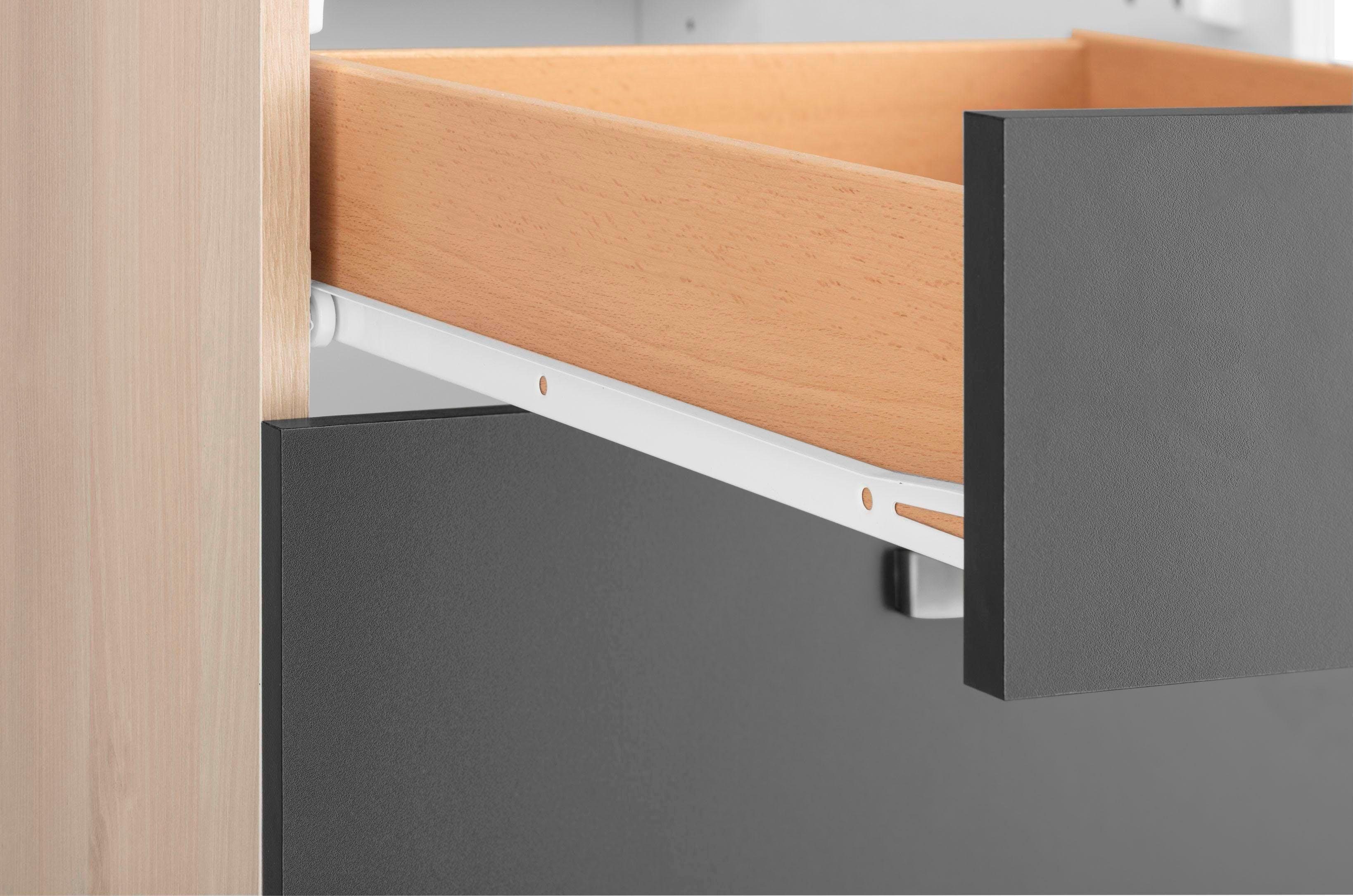 OPTIFIT Küchenzeile Faro, mit Hanseatic E-Geräten, Breite 270 cm