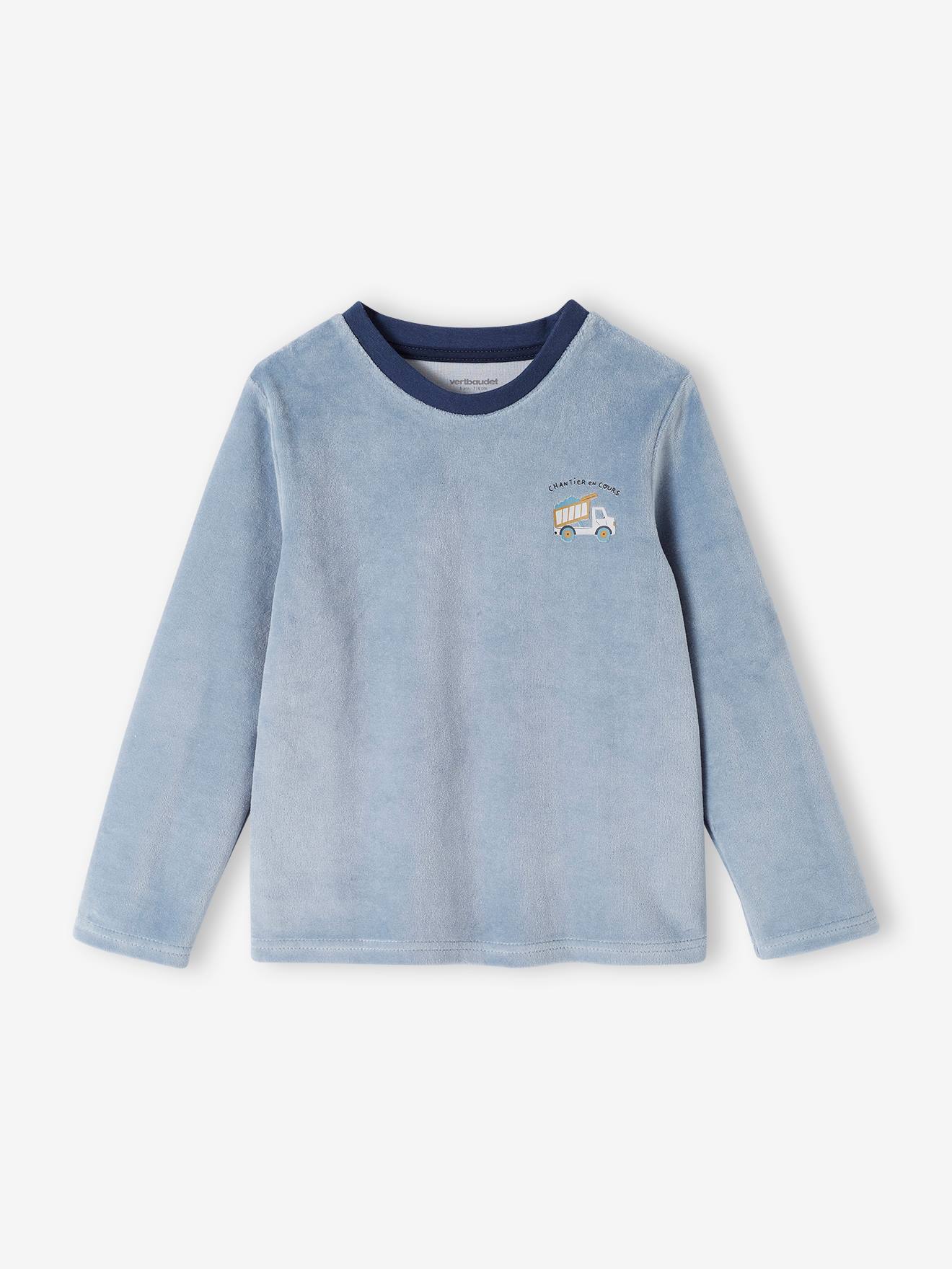 Lot de 2 pyjamas velours 