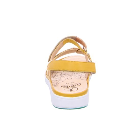 GANTER Komfort Sandalen gelb