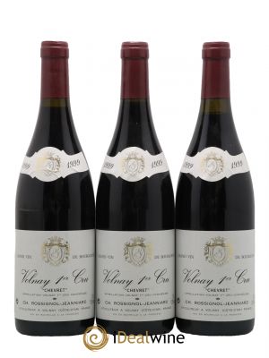Volnay 1er Cru Chevret Rossignol Jeanniard 1999 - Lot de 3 Bouteilles