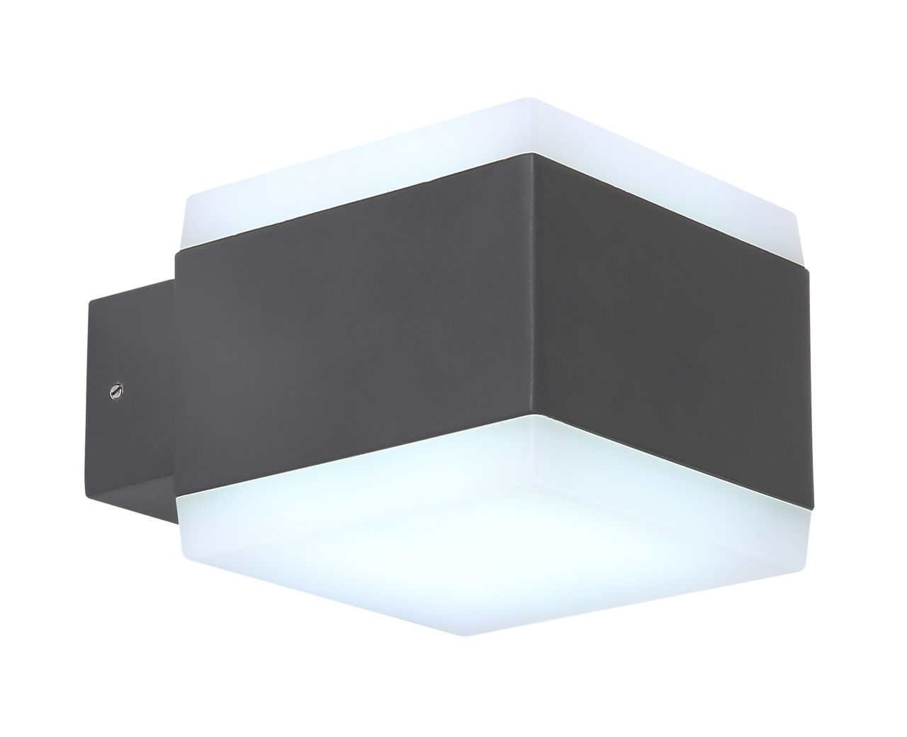 Globo Lighting - SLICE - Außenleuchte Aluminium anthrazit, RGBW LED