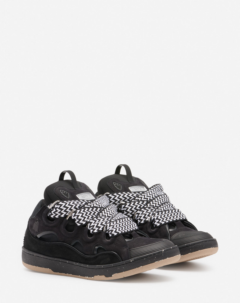 SNEAKERS CURB EN CUIR