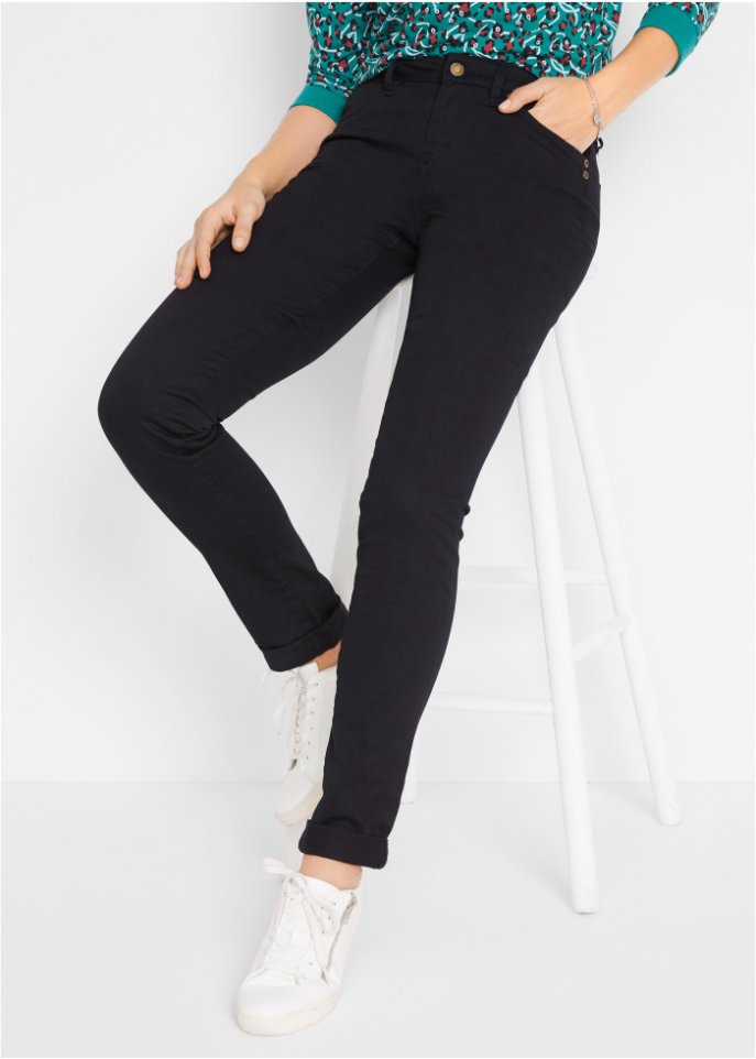 Komfort-Stretch-Jeans, Straight