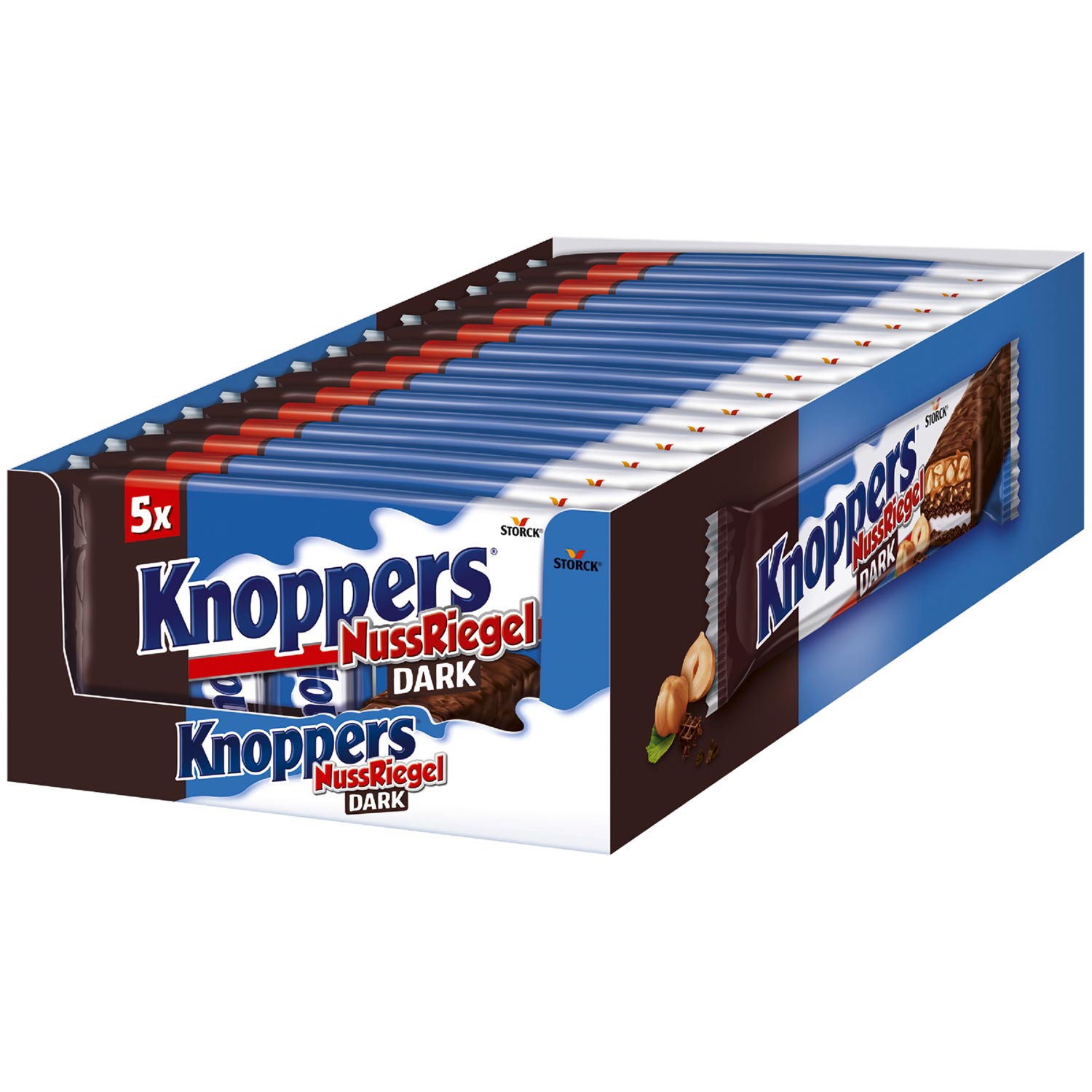 Knoppers NussRiegel Dark 5x40g