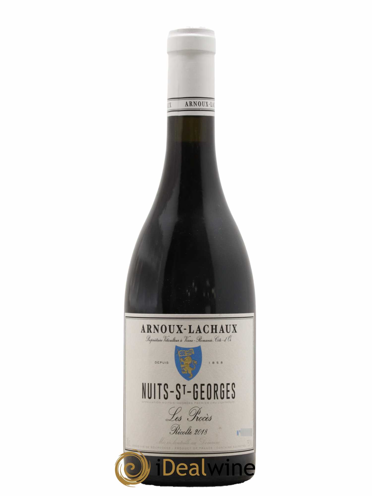 Nuits Saint-Georges 1er Cru Les Procès Arnoux-Lachaux (Domaine)  2018 - Lot de 1 Bouteille