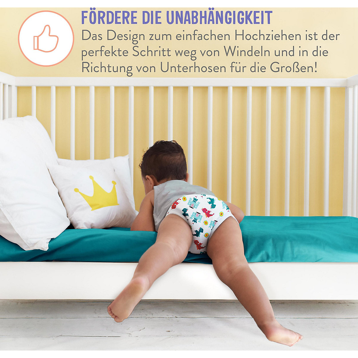 Bambino Mio, Töpfchen-Trainingshose, Tagträumer, 18-24 Monate, 5er Packung