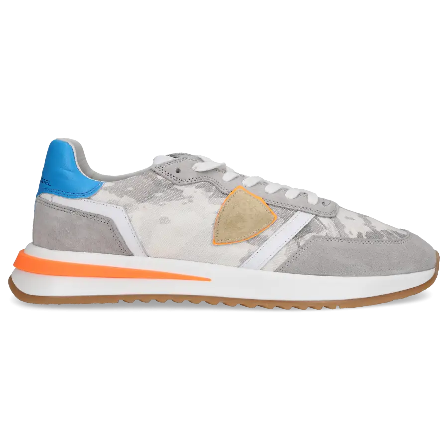 Philippe Model - Sneaker low TROPEZ 2.1 Veloursleder Textil - grau