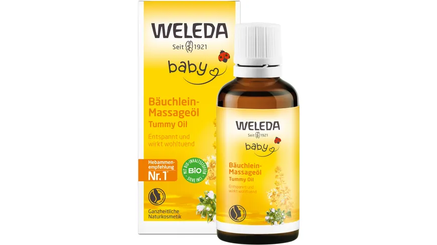 WELEDA BABY Bäuchlein-Massageöl 50 ml