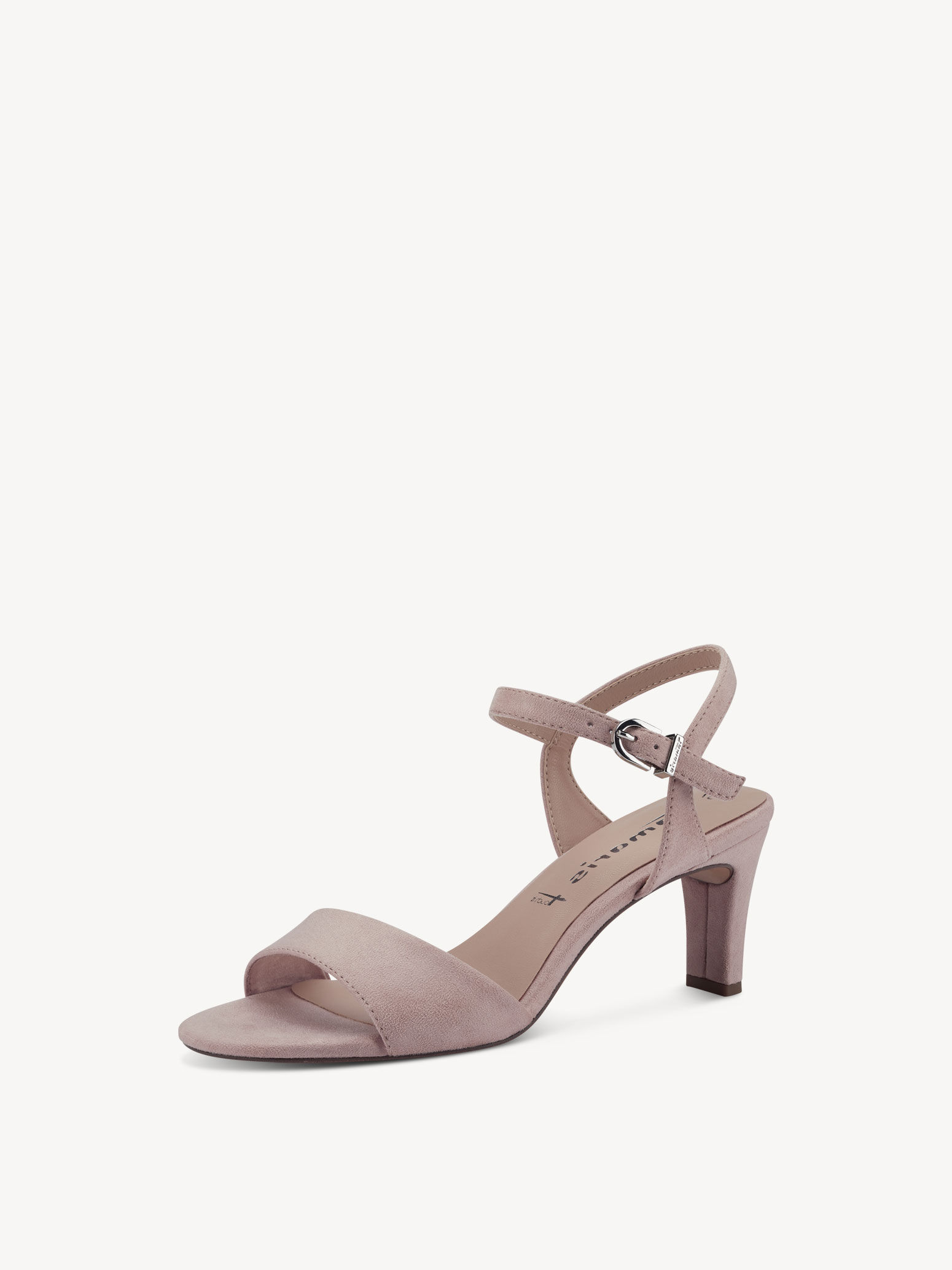 Sandale à talon - rose