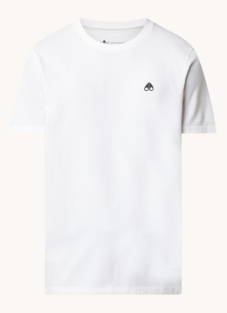 Tricou cu logo-ul satelitului Moose Knuckles
