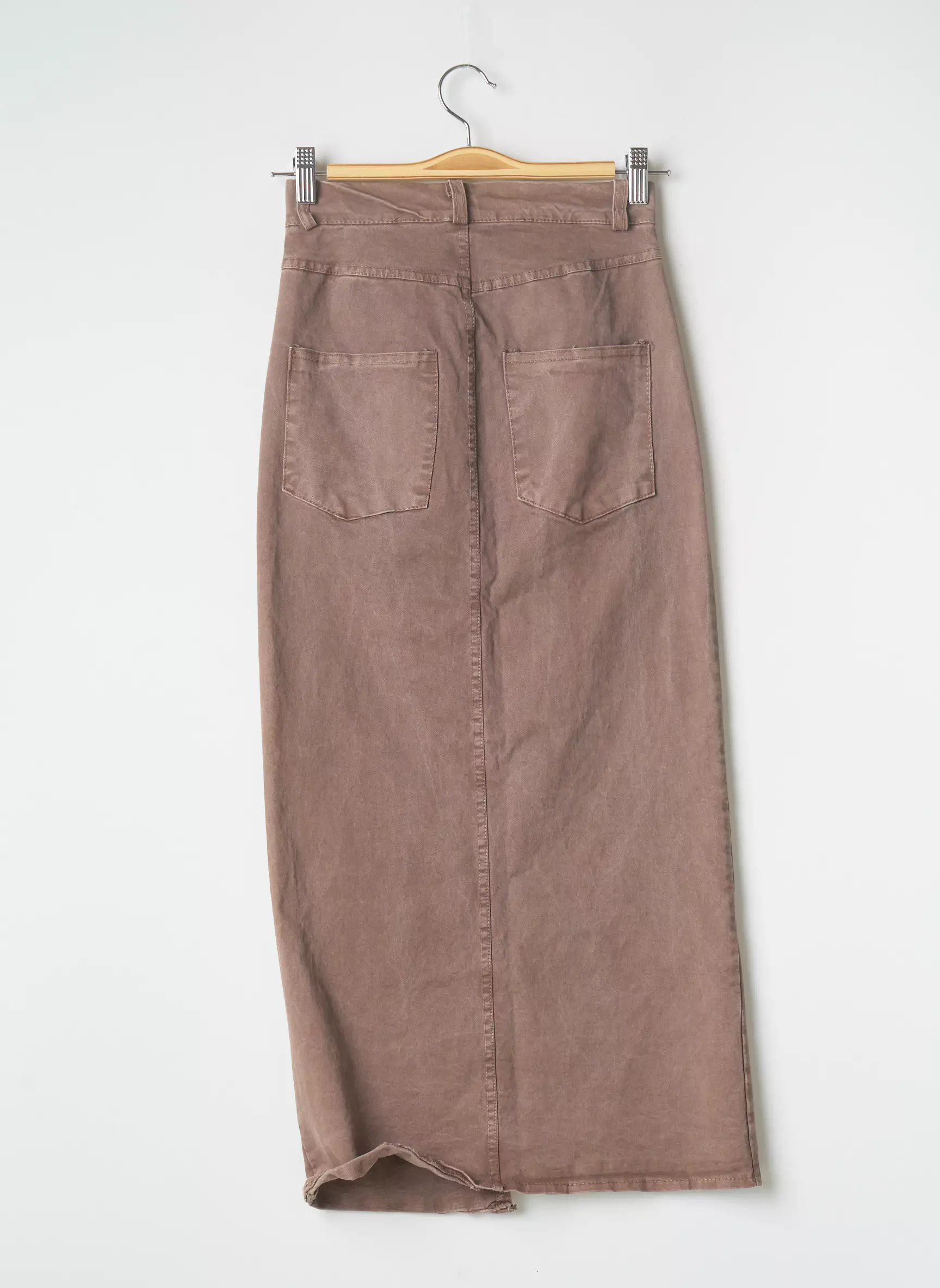 Garconne Jupes Longues Femme couleur marron