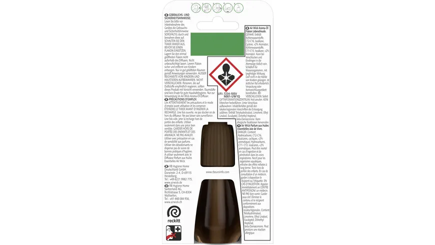 Air Wick Aroma-Öl Flakon Lebensfreude 20ml