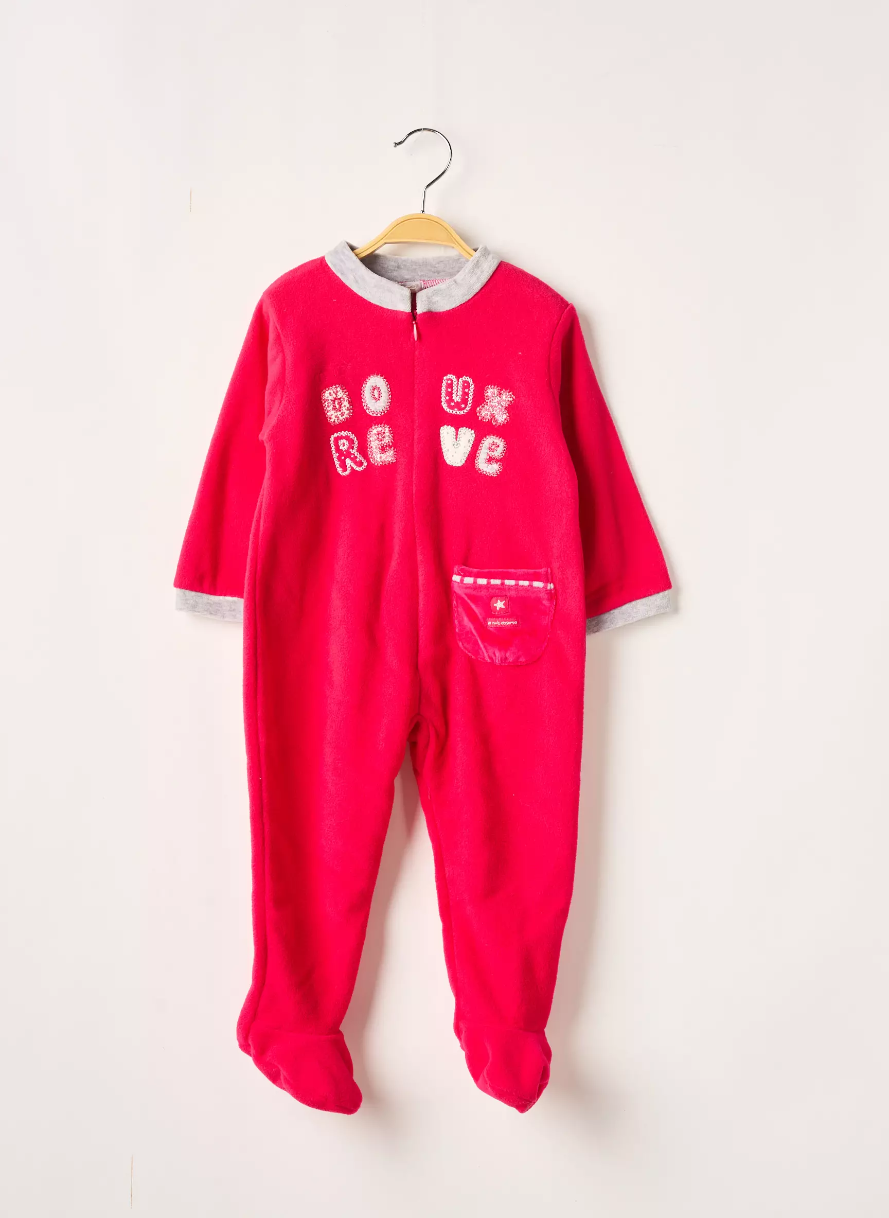 Absorba Dors Bien Enfant couleur rouge
