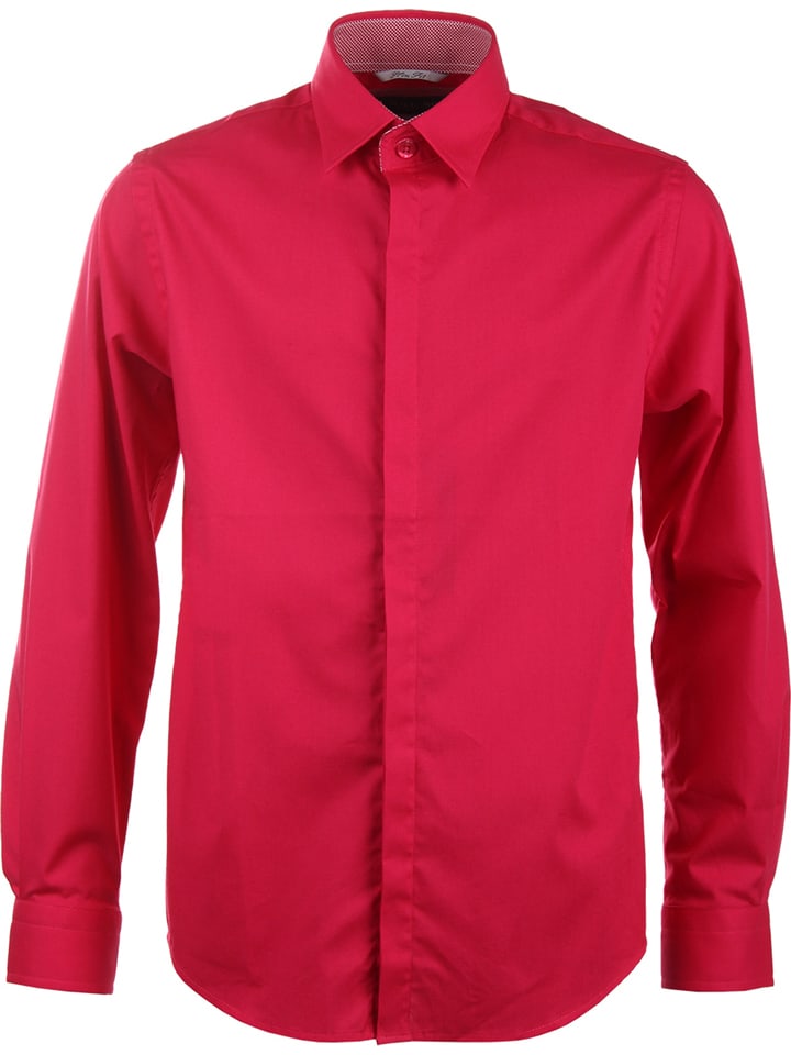 New G.O.L Hemd - Slim fit -  in Rot günstig kaufen