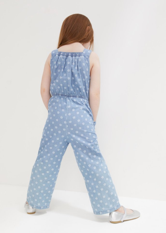 Mädchen Jeans-jumpsuit