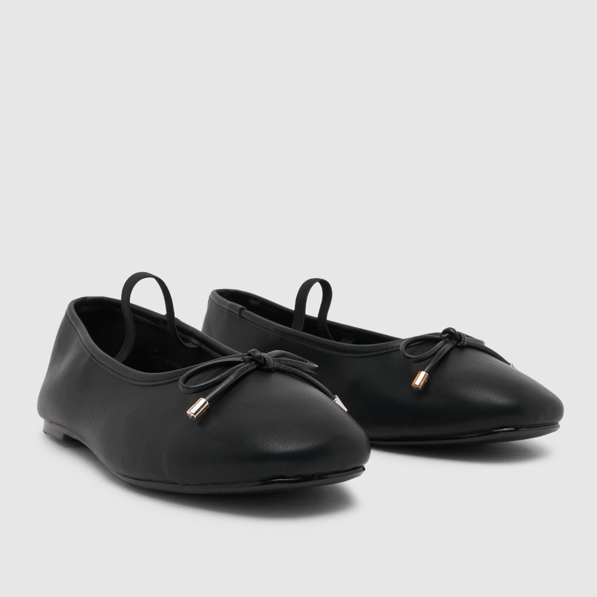 Schuh fekete lulu balerina lányka ifjúsági cipő