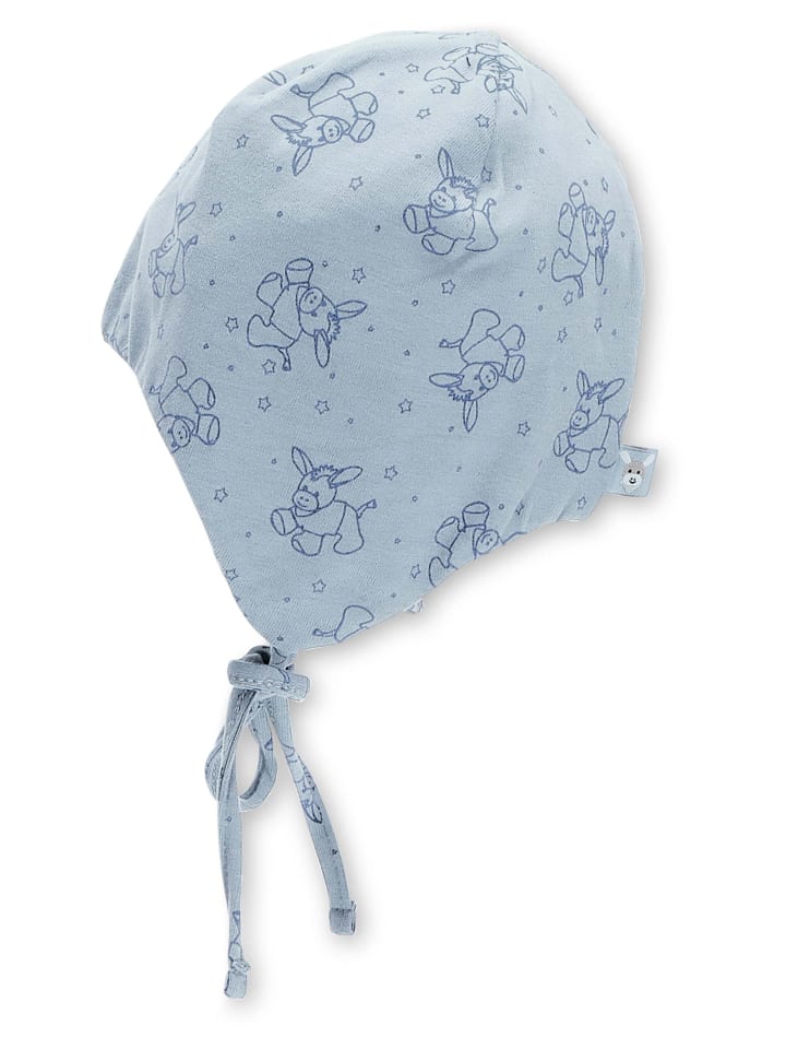 Sterntaler GOTS Mütze Esel in blaugrau günstig kaufen 47 cm