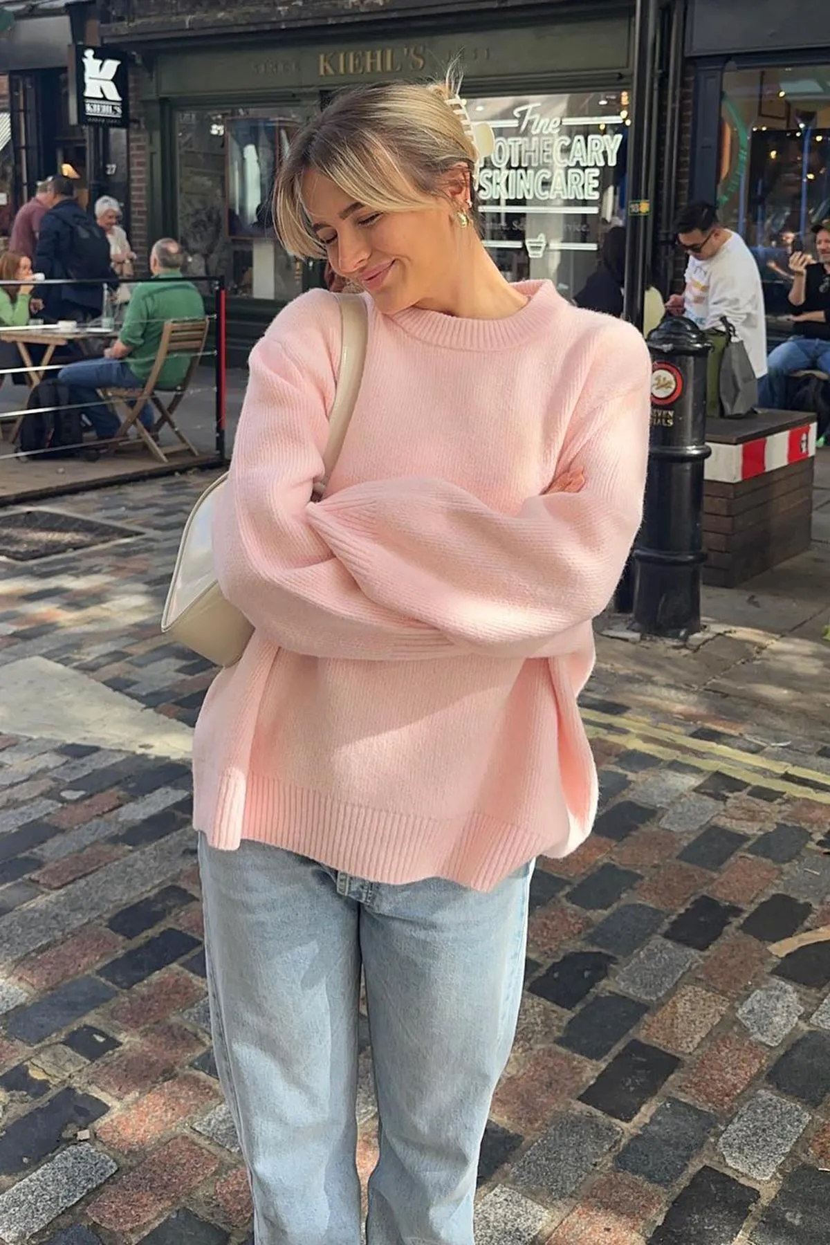 Madmext  Pullover - Rosa - Oversized