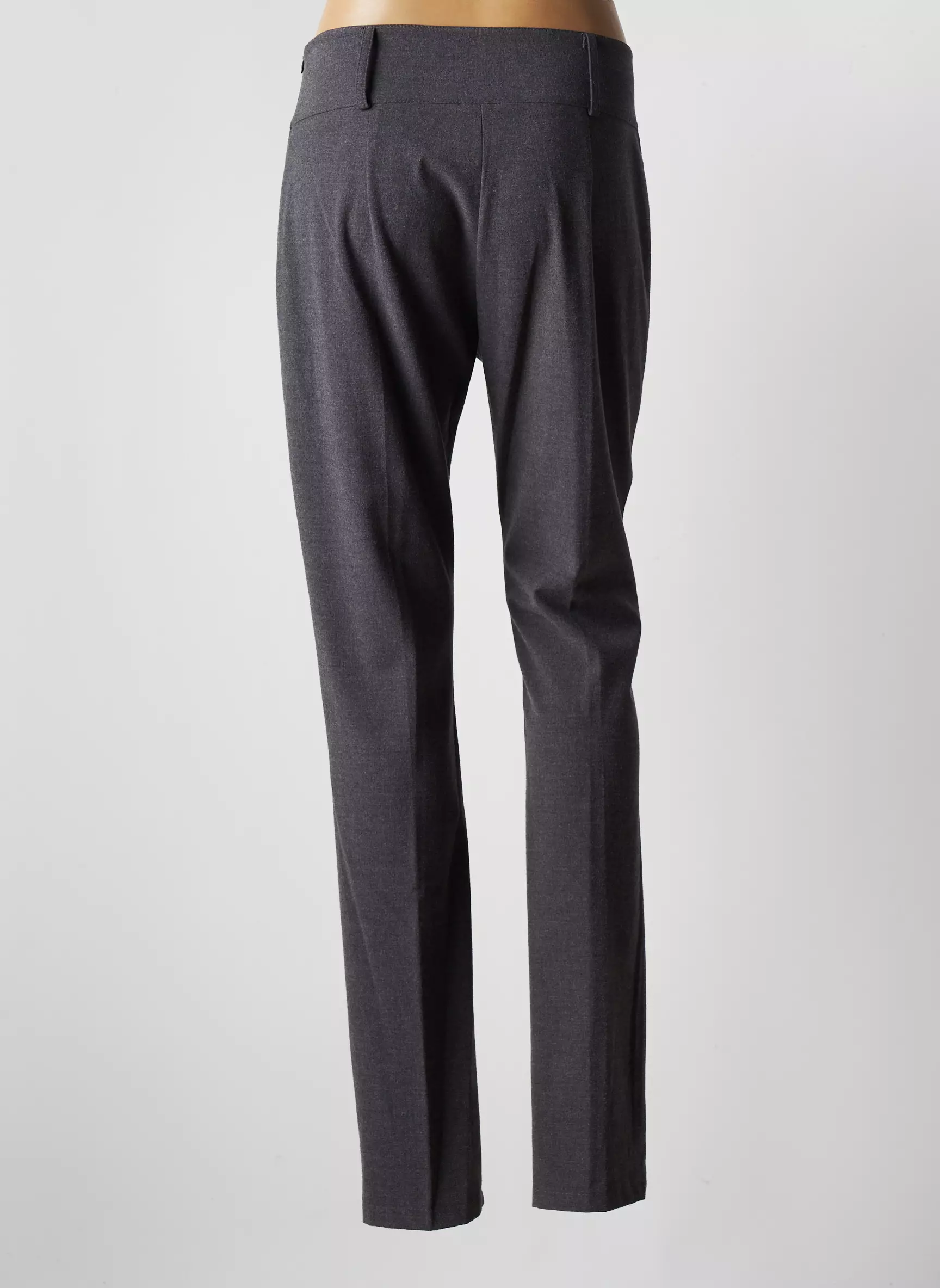 Cristina Gavioli Pantalons Slim Femme couleur gris