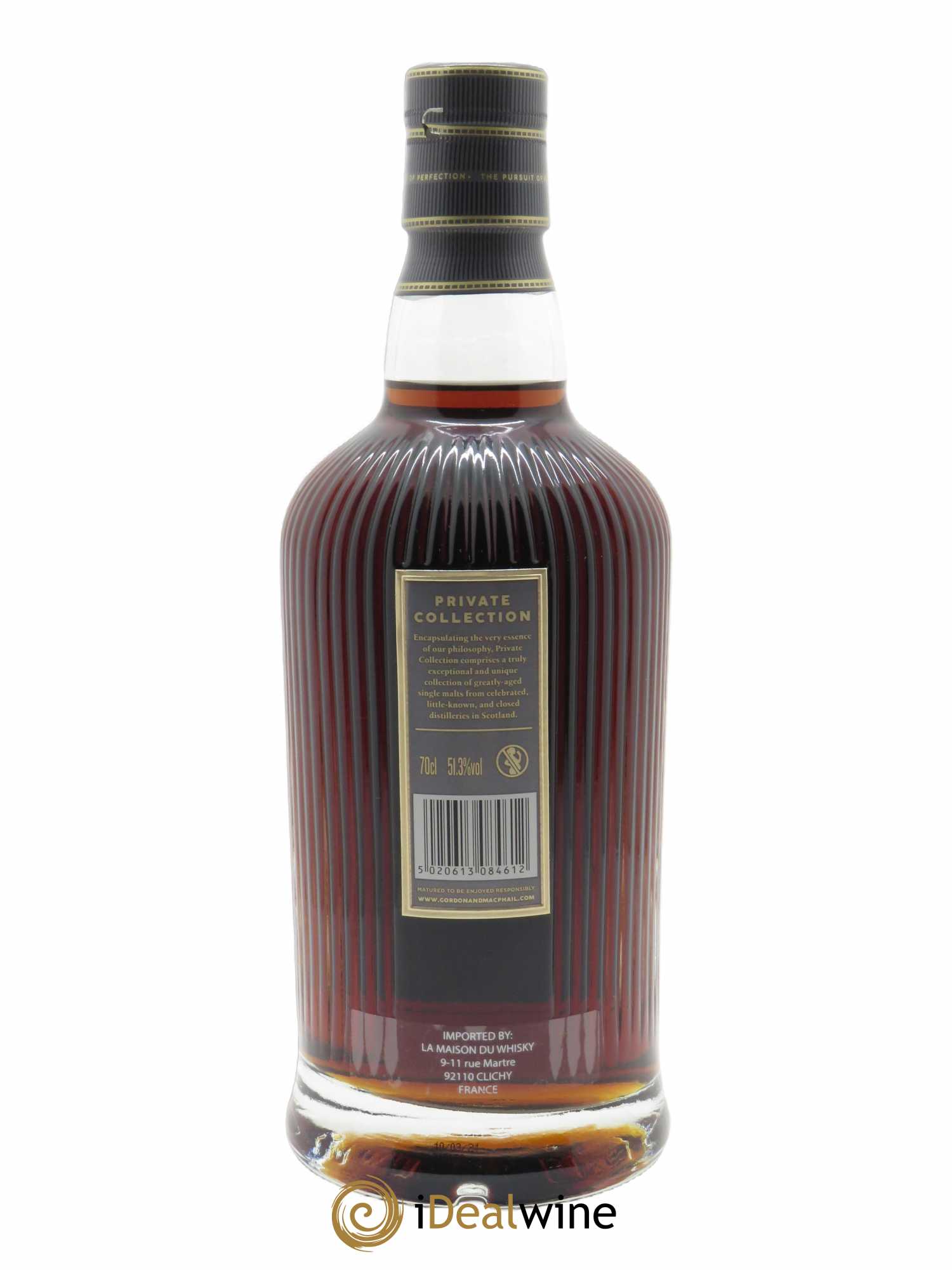 Whisky Glenlivet Gordon & Macphail (70cl)  - Lot de 1 Bouteille