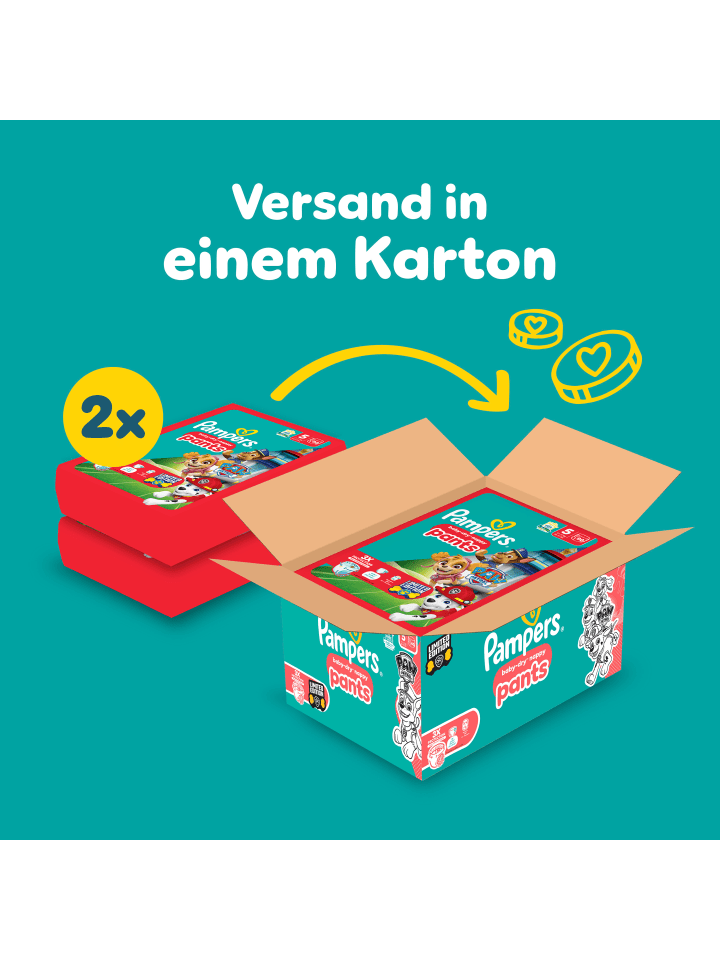 Pampers Pampers Baby-Dry Pants Paw Patrol Edition Größe 5, 160 Windeln, 11kg-17kg günstig kaufen 5