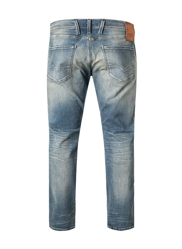 Replay, Jeans Anbass, Slim Fit, Baumwolle T400® 11,5oz, blau