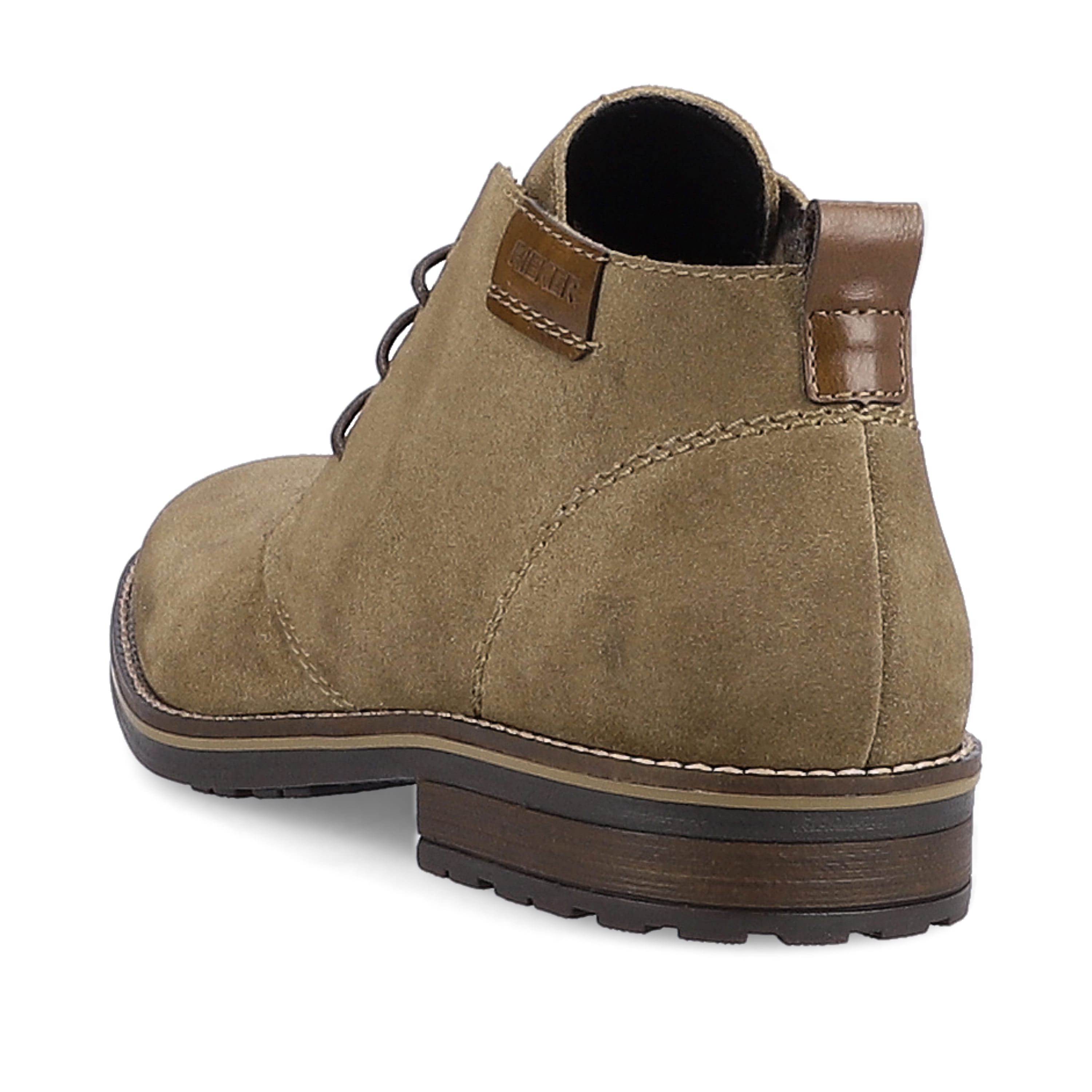 Rieker Herren Schnürschuhe khakigrün