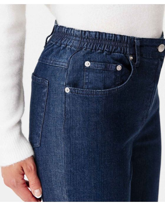 Jean 5 poches extensible, 2 statures.